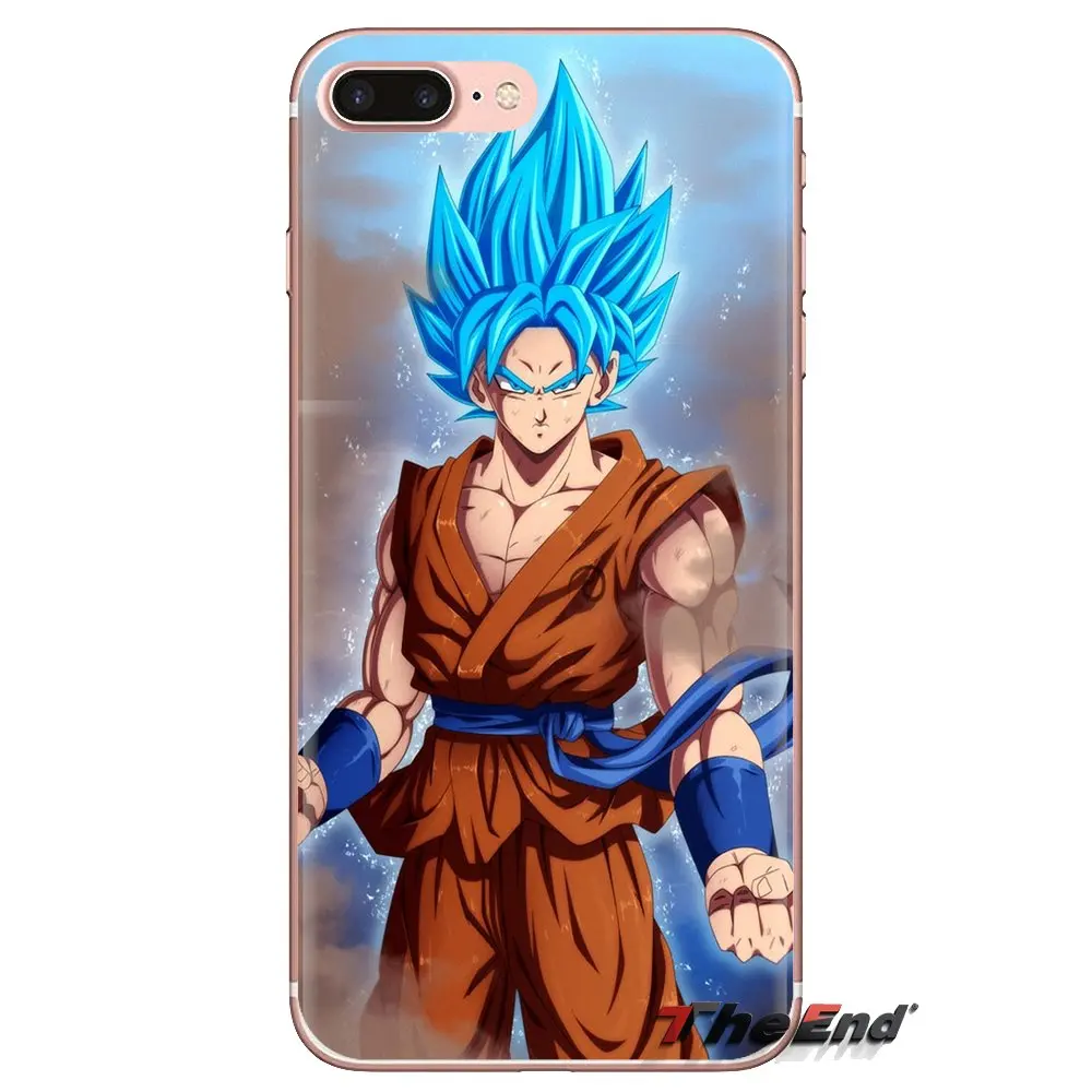 Для Xiaomi Redmi 4A S2 Note 3 3S 4 4X 5 Plus 6 7 6A Pro Pocophone F1 мягкие прозрачные чехлы DRAGON BALL Z Super Saiyan God