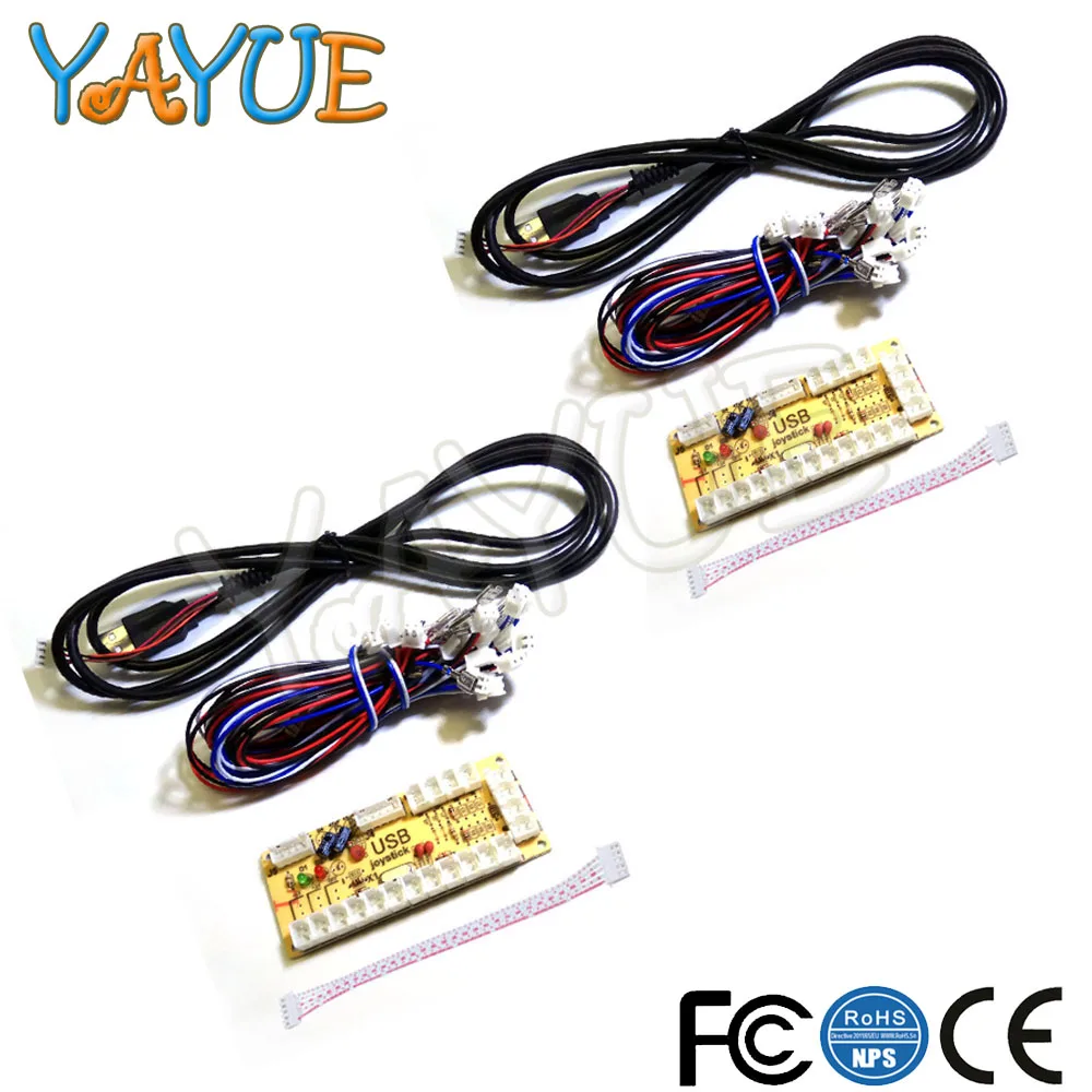 USB кодировщик с нулевой задержкой контроллер джойстика для аркадных игр 5