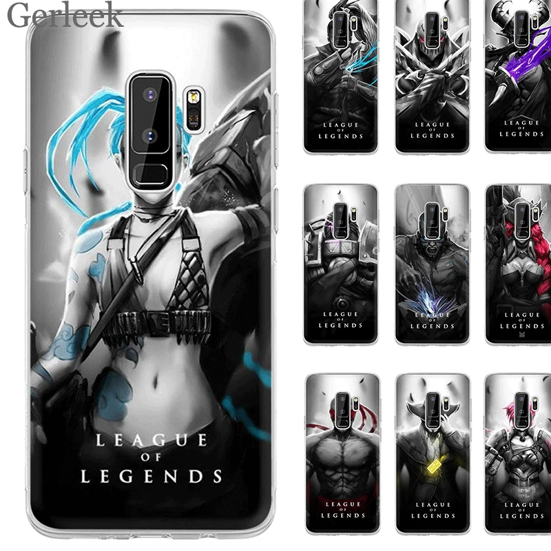 Чехол для мобильного телефона Desxz League Of Legends Samsung Galaxy A10 A30 A40 A50 A70 A3 A5 A6 A8 Plus защитный