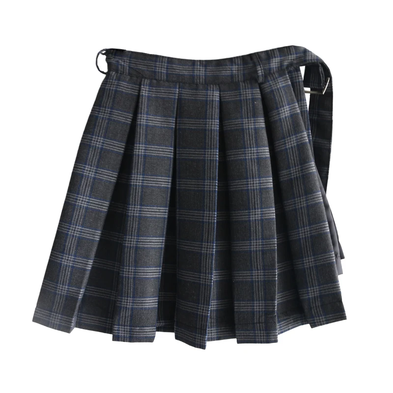 

Adjustable Woman Regiment Pleated Skirt Gothic Kilt Harajuku Lolita Pleated Skirt