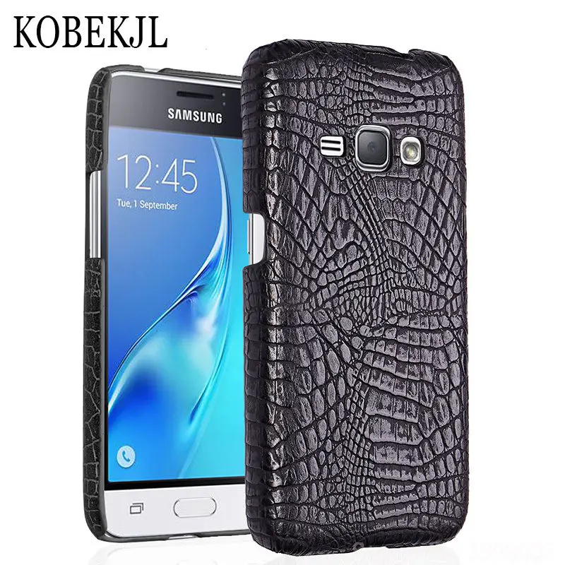 J 1 2016 чехол для Samsung Galaxy J1 жесткий телефона из искусственной кожи J120F J120 SM Duos