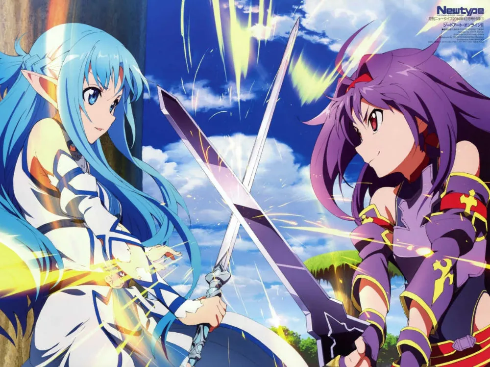 Sword art online SAO аниме персонажи сексуальная девушка Асуна& кремнезема лист пистолет Гейл интернет Синон одеяло и пододеяльник