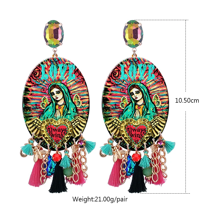 Женские сережки с кисточками Sehuoran Angel Aretes эффектные кисточки 2018|Серьги-подвески| |