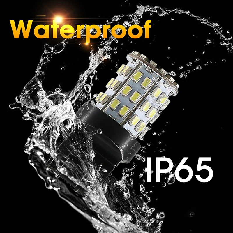 ROADOT 2X белый 6000K T20 W21W 7443 7440 светодиодный 64 SMD 1206 лампочки для автомобилей дневные