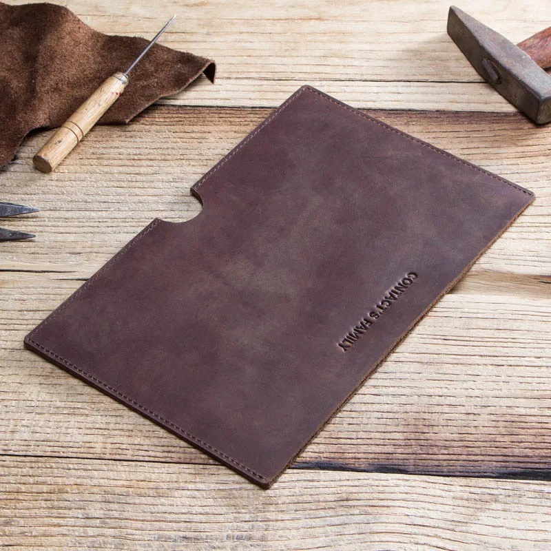 For MacBook Coffee04 Чехол для ноутбука из натурального нубука и натуральной кожи для MacBook 12 дюймов retina, сумка для ноутбука 12 дюймов со слотом для карт - Цвет: For MacBook Coffee04