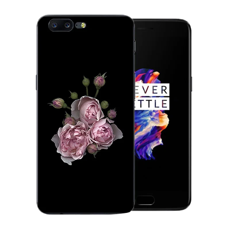 Чехол для телефона Oneplus 5 мягкий силиконовый чехол из ТПУ дюйма One Plus с рисунком