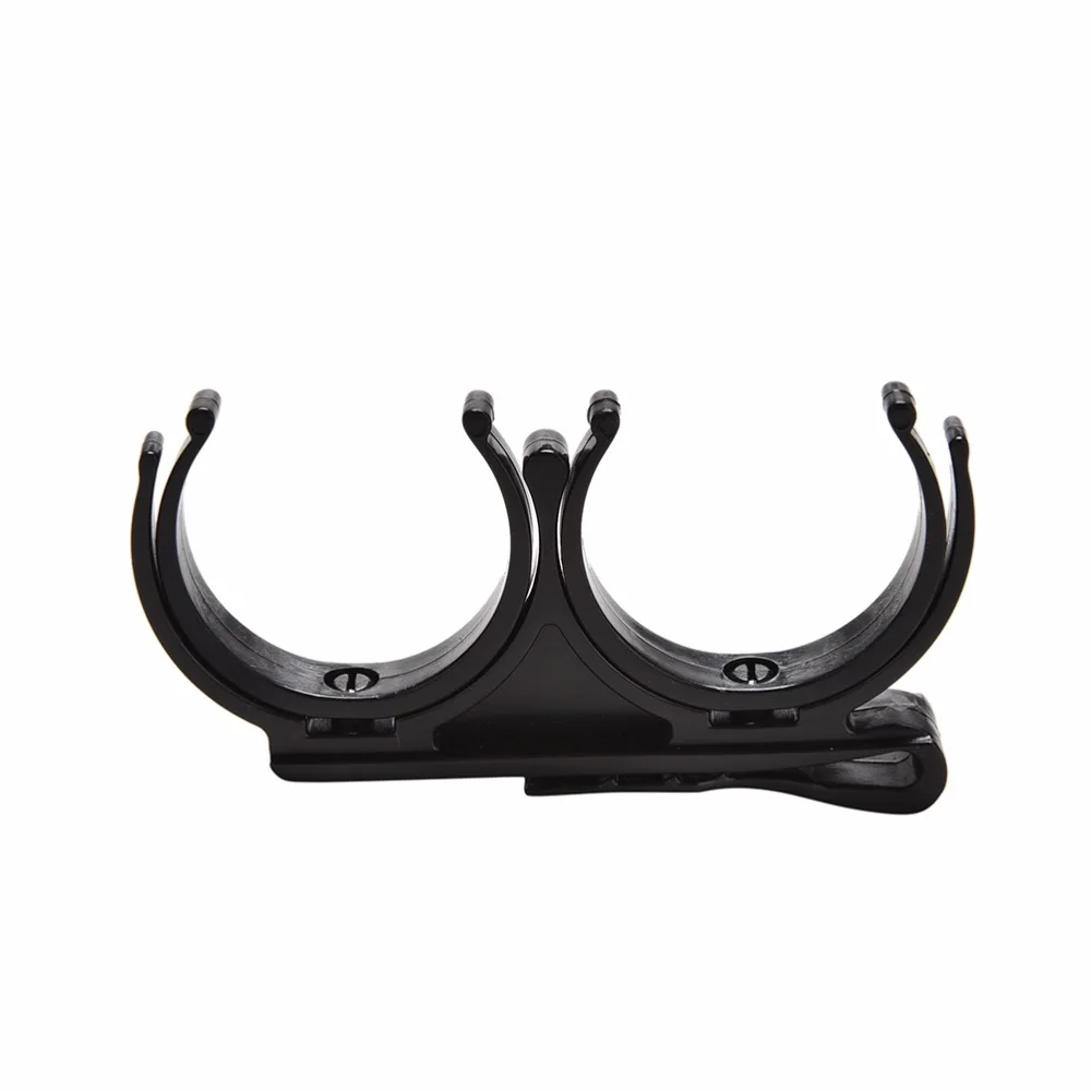 Новинка практичные черные два держателя для мяча гольфа принадлежности