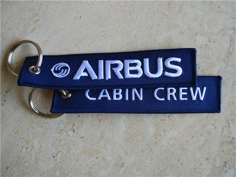 Тканевый брелок для ключей с логотипом Airbus | Автомобили и мотоциклы
