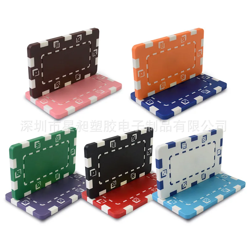 10 шт. прямоугольные покерные чипсы для покера|poker chips|abs poker chipsrectangle chips |