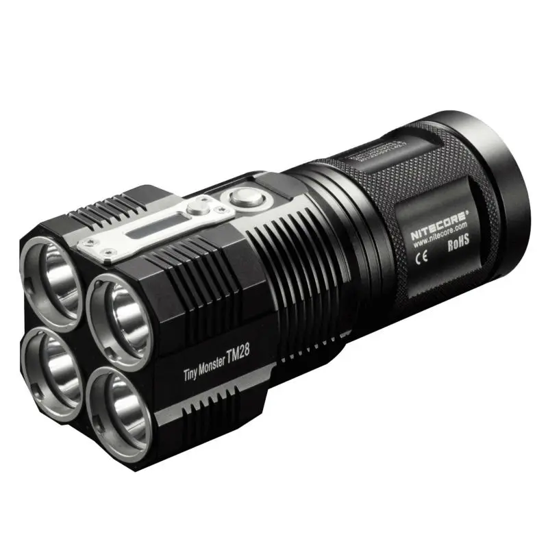2016 Новый Nitecore TM28 4 X CREE XHP35 HI светодиодный фонарик 6000 люмен маленький монстр | Лампы