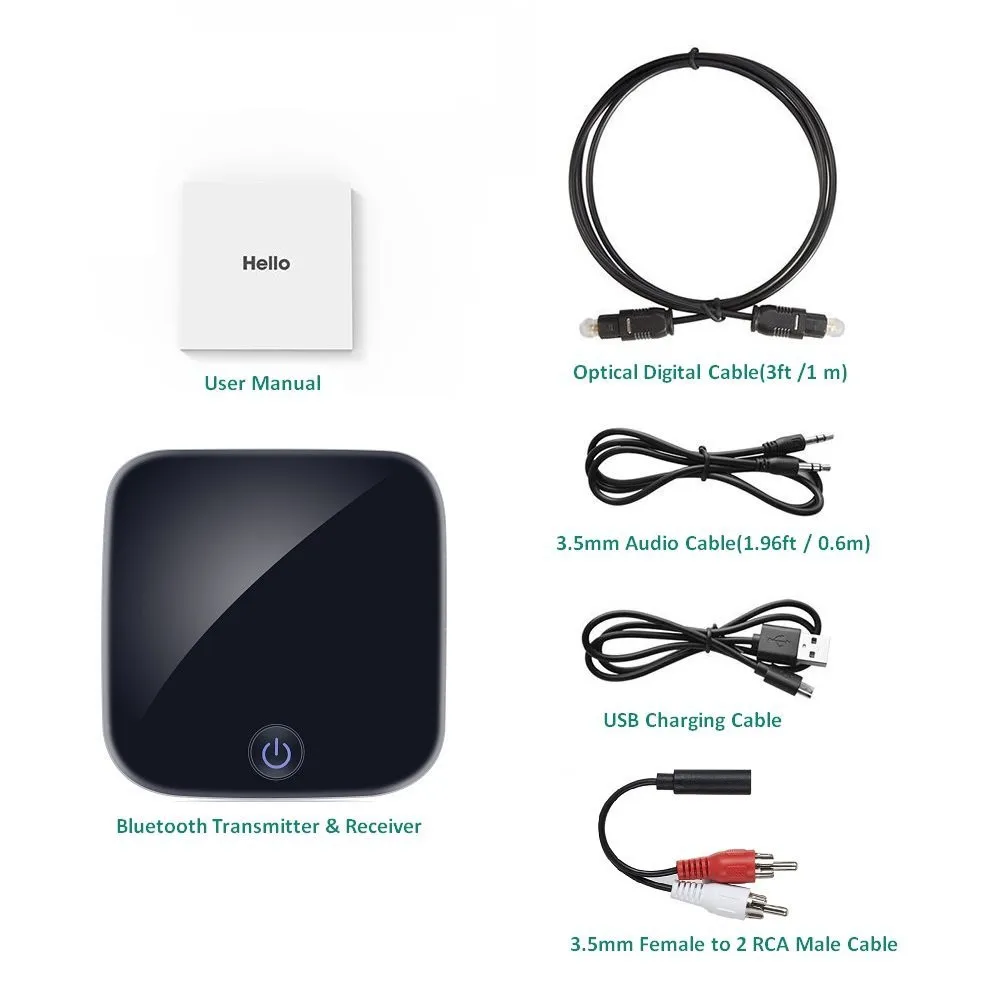 Адаптер Bluetooth CARPRIE 2 в 1 Usb адаптер Aptx цифровой оптический Toslink на выходе 3 5 мм #2 |