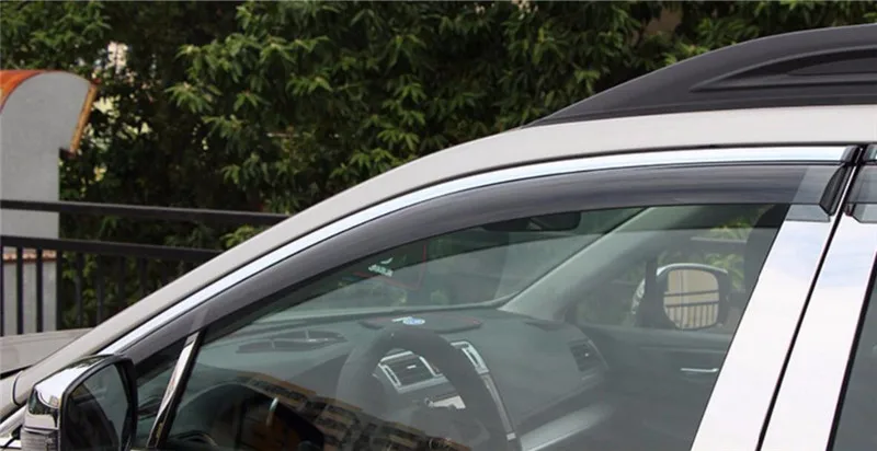 Подходит для Subaru Outback 2010 2011 2012 2013 2014 авто Стайлинг пластик оконное стекло Ветер