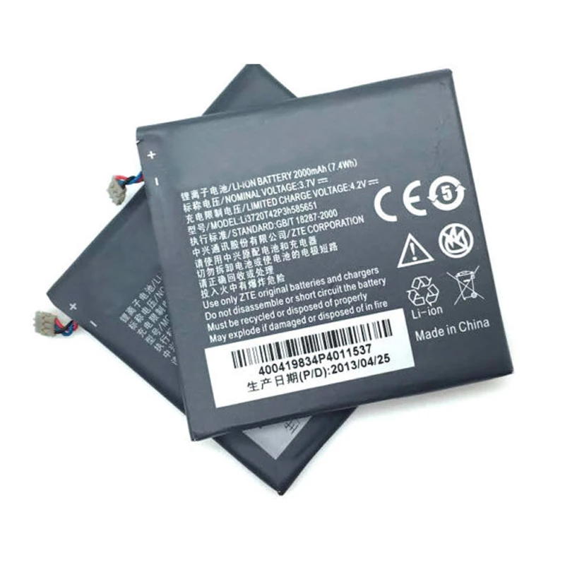 Оригинальный аккумулятор LI3720T42P3H585651 для телефона ZTE u960 u950 v955 N8800G 2000 мАч - купить по