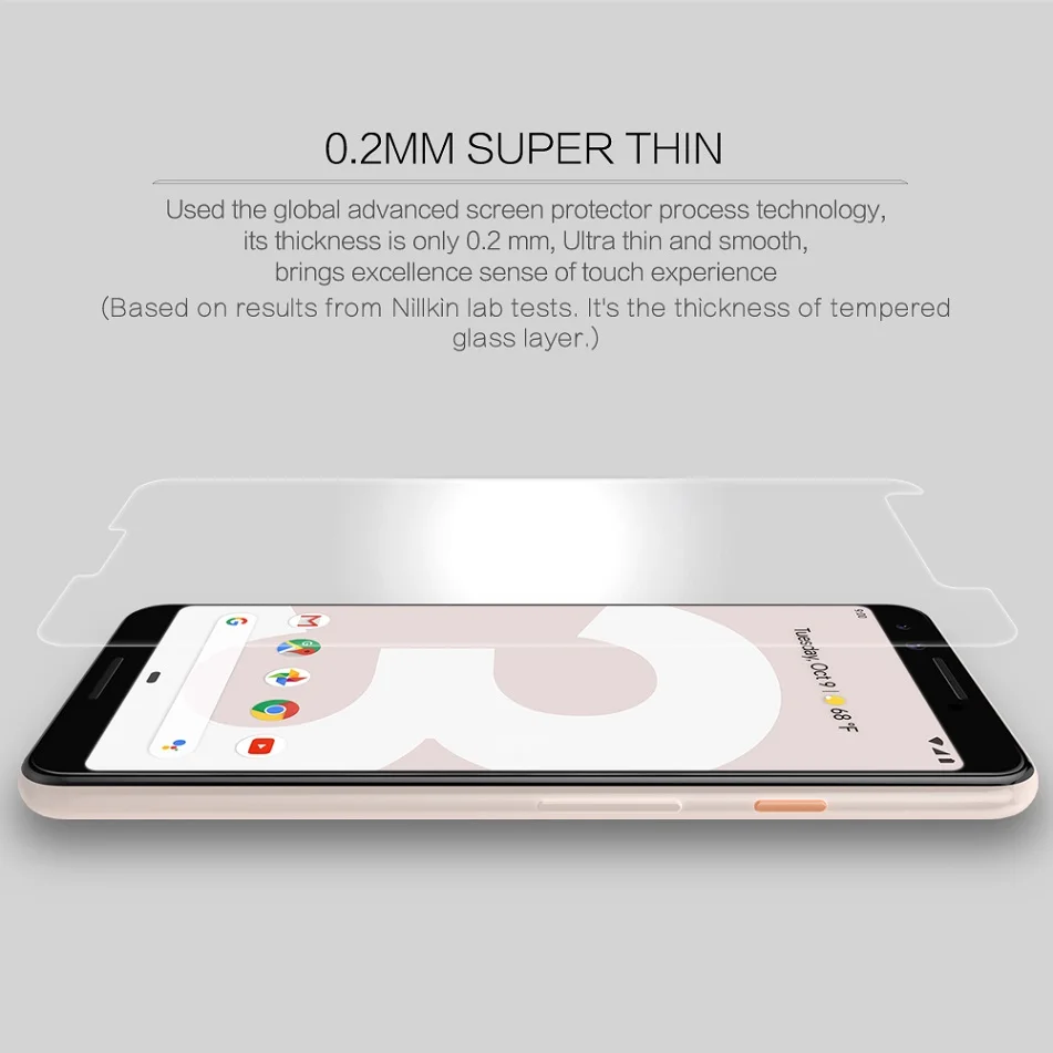 Защитное стекло NILLKIN Amazing H + PRO закаленное 9H для Pixel 3 экран 5 дюйма Google pixe3|Защитные