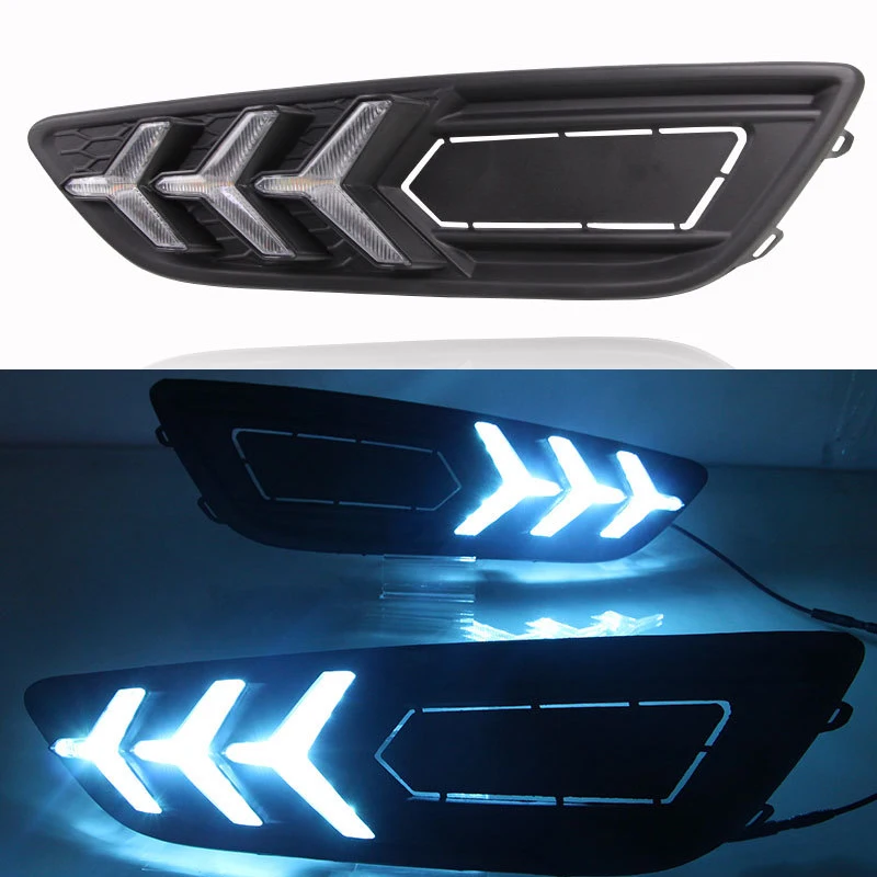 Hlxg функция пропускания сигнала поворота для автомобиля DRL светодиодный