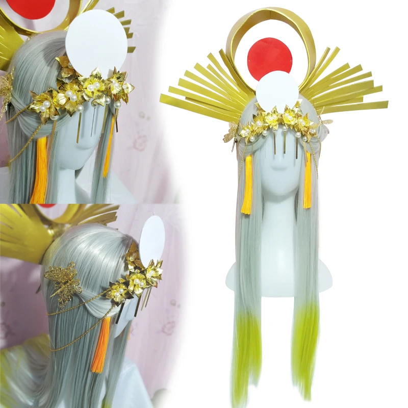 Костюм-кимоно из игры Onmyoji SP Inarinokami Miketsu костюм для косплея головной убор парики