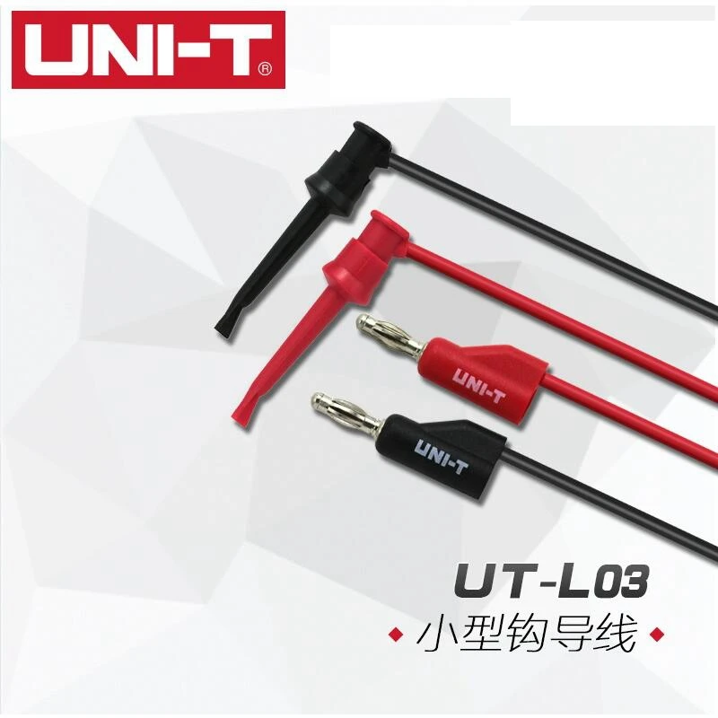 UNI T UT L03 тестовый зажим мультиметр зонд для Chip Test ing SMD измерительный компонент|lead