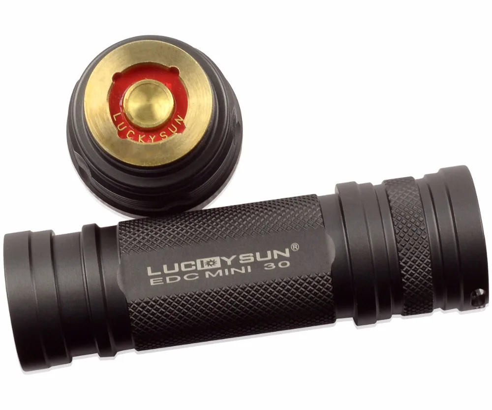 LUCKYSUN светодио дный LED Flashligh 14500 Мини фонарик карманный размер для ночной