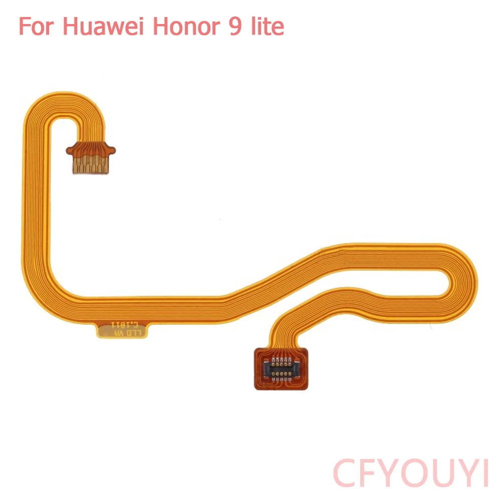 OEM отпечаток пальца Кнопка возврата гибкий кабель Часть для Huawei Honor 9 Lite