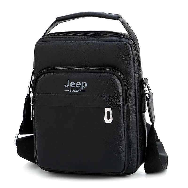 Jeep натуральная Мужская корейский рюкзак Повседневная сумка мессенджер мужская