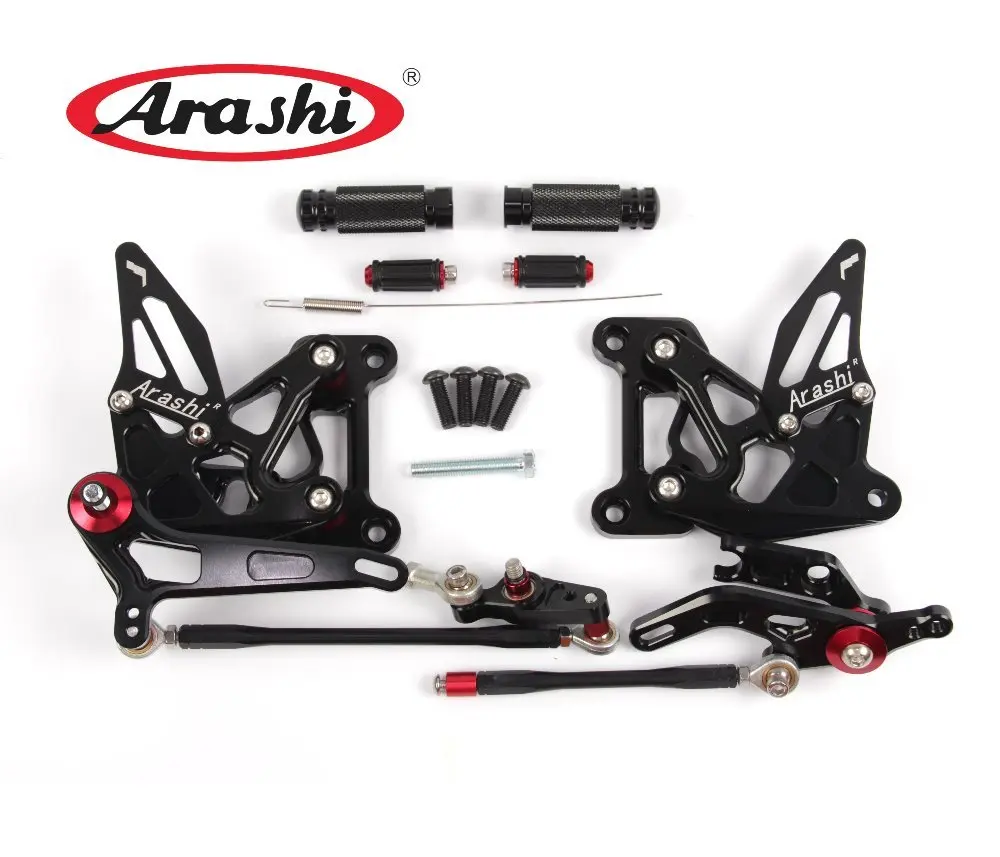 Arashi CNC Rider Настраиваемые подножки колышки для MV AGUSTA Brutale 675 800 Dragster 2012 2013 2014 2015