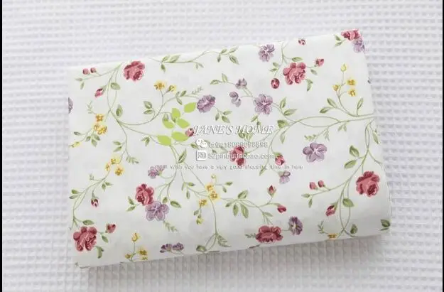 Free shipping 50 * 160 cm Cotton Fabric Quilting Patchwork Sewing For Tilda Doll Kids bedding Textile DIY plant flowers | Дом и сад