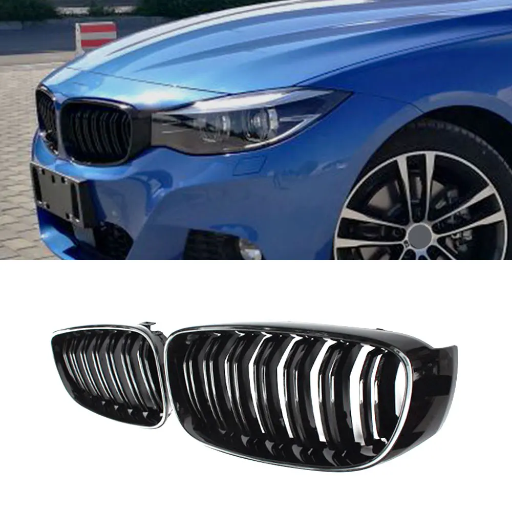 Углеродного волокна/ABS передняя решетка гриль для BMW F34 Gran Turismo 320i 328i 330i 335i 340i 325d