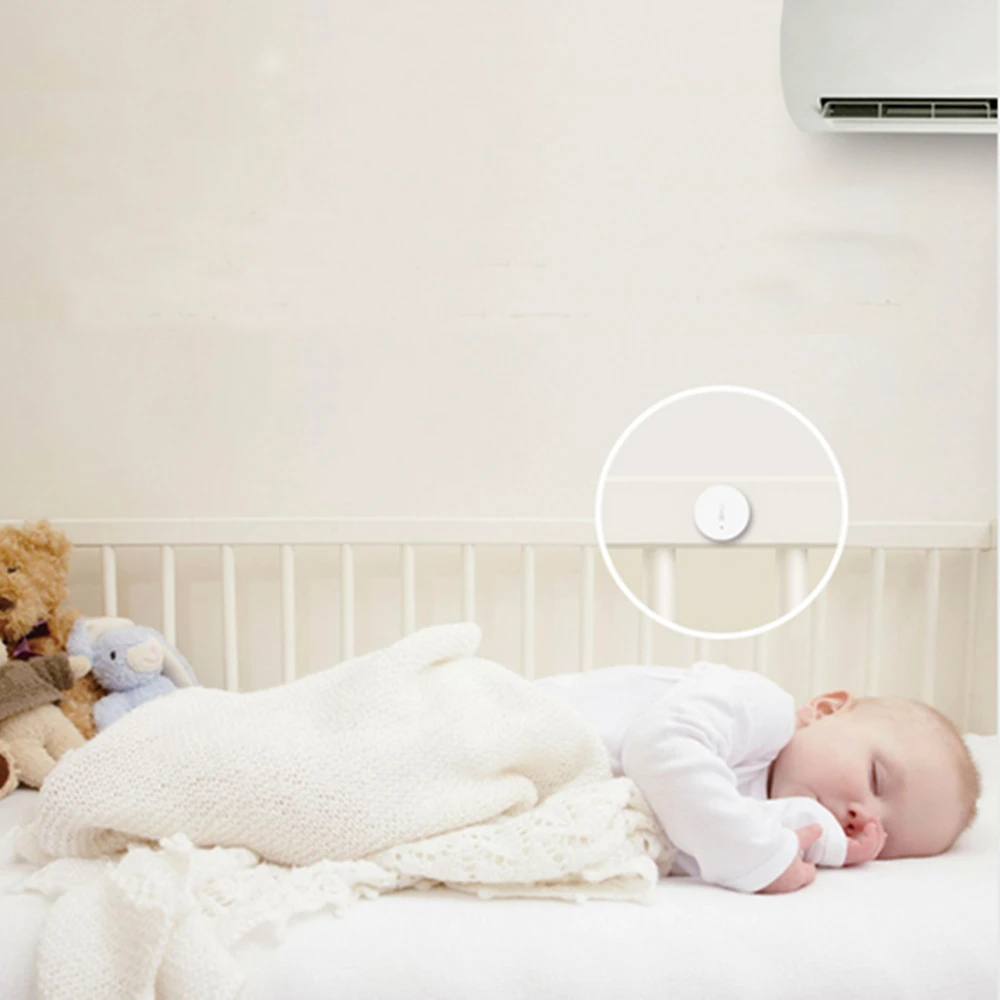 Original Xiaomi Mi Smart Temperature and Humidity Sensor Thermometer Hygrometer Measurer for Home Office Work with Android IOS |