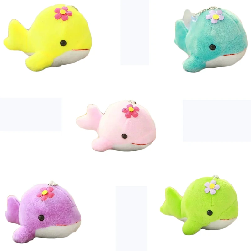 Кукла-присоска Kawaii Dolphin плюшевые игрушки с подвеской в виде мультяшных животных