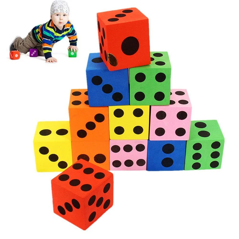 Кубики из пенопласта 3 5 см 12 шт./компл. | Игрушки и хобби
