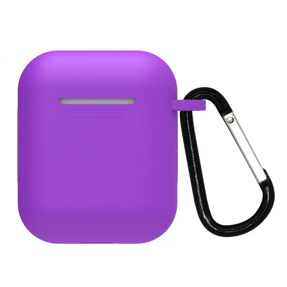 K Мини Мягкий силиконовый чехол для Apple Airpods противоударный чехол для Apple гарнитура для Airpods чехол s ультра тонкий Air Pods защитный чехол J - Цвет: K