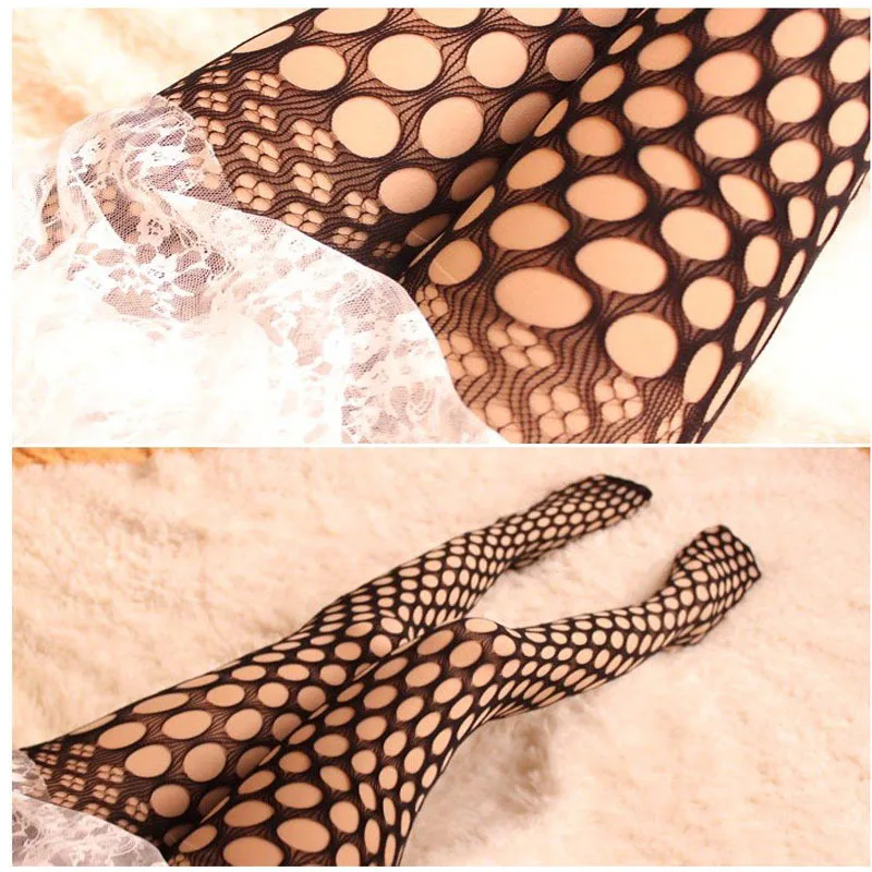 Модные женские колготки красивые обтягивающие сексуальные чулки в сеточку с