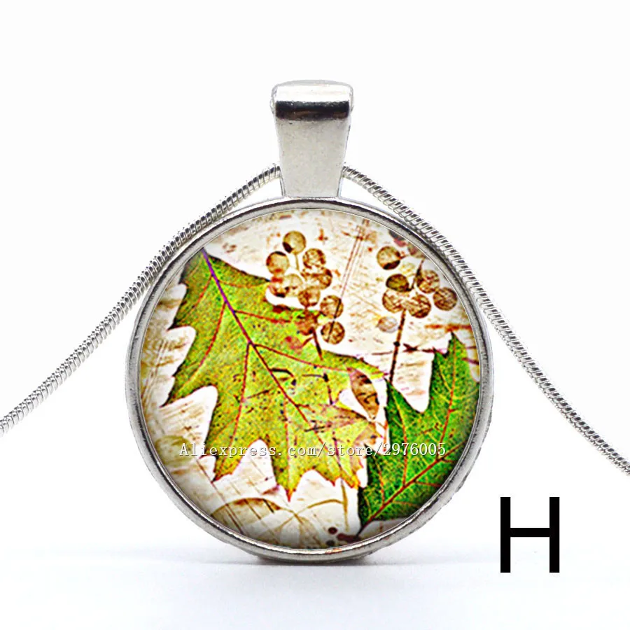 2017 Hot Fashion Pendant Necklace Vintage Silver Color Chain in Jewelry Art pictures Glass Cabochon | Украшения и аксессуары