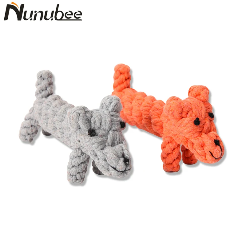 Nunubee игрушка для домашних животных плетеная собачья форма игрушки собак