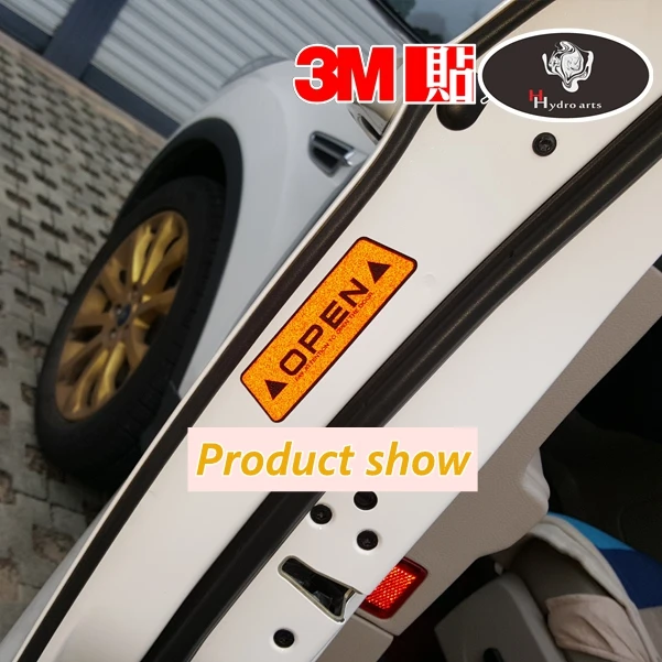 Светоотражающие наклейки и № LS003 с Предупреждение ными знаками о открытии дверей
