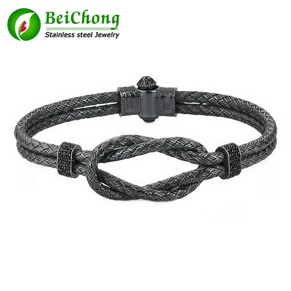 (10 pieces/lot) Atolyestone Anchor Bracelet Men's Artillery Bangles In High Quality 316L Stainless Steel Men | Украшения и