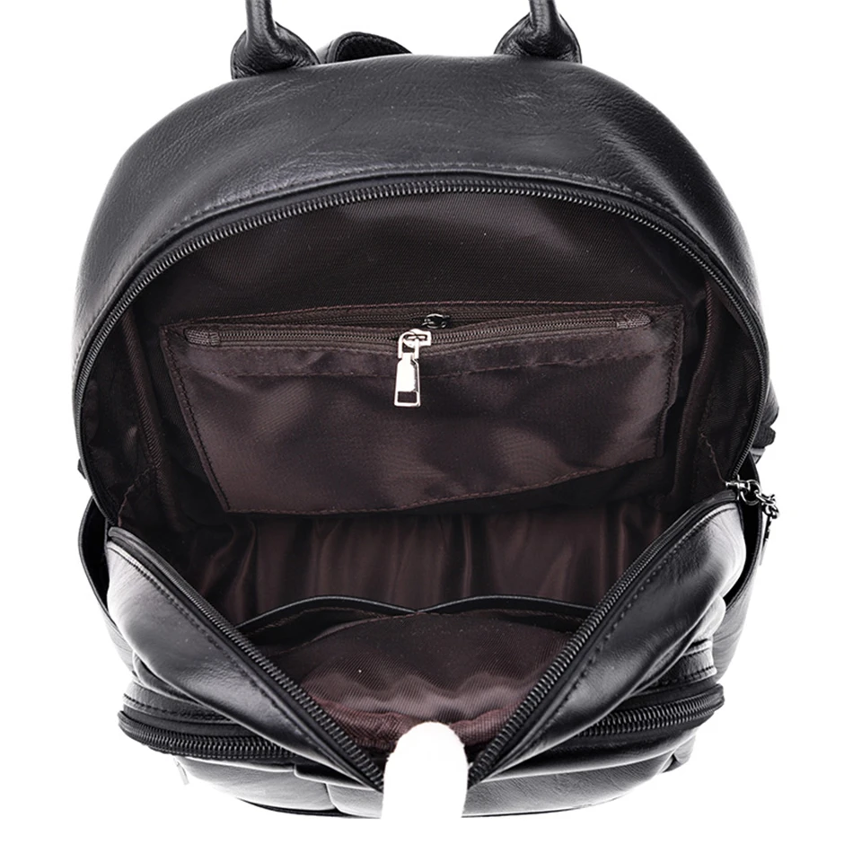 Женские мягкие кожаные рюкзаки, высокое качество, рюкзак Mochila Feminina, школьные сумки для девочек-подростков, рюкзак для путешествий, Sac A Dos