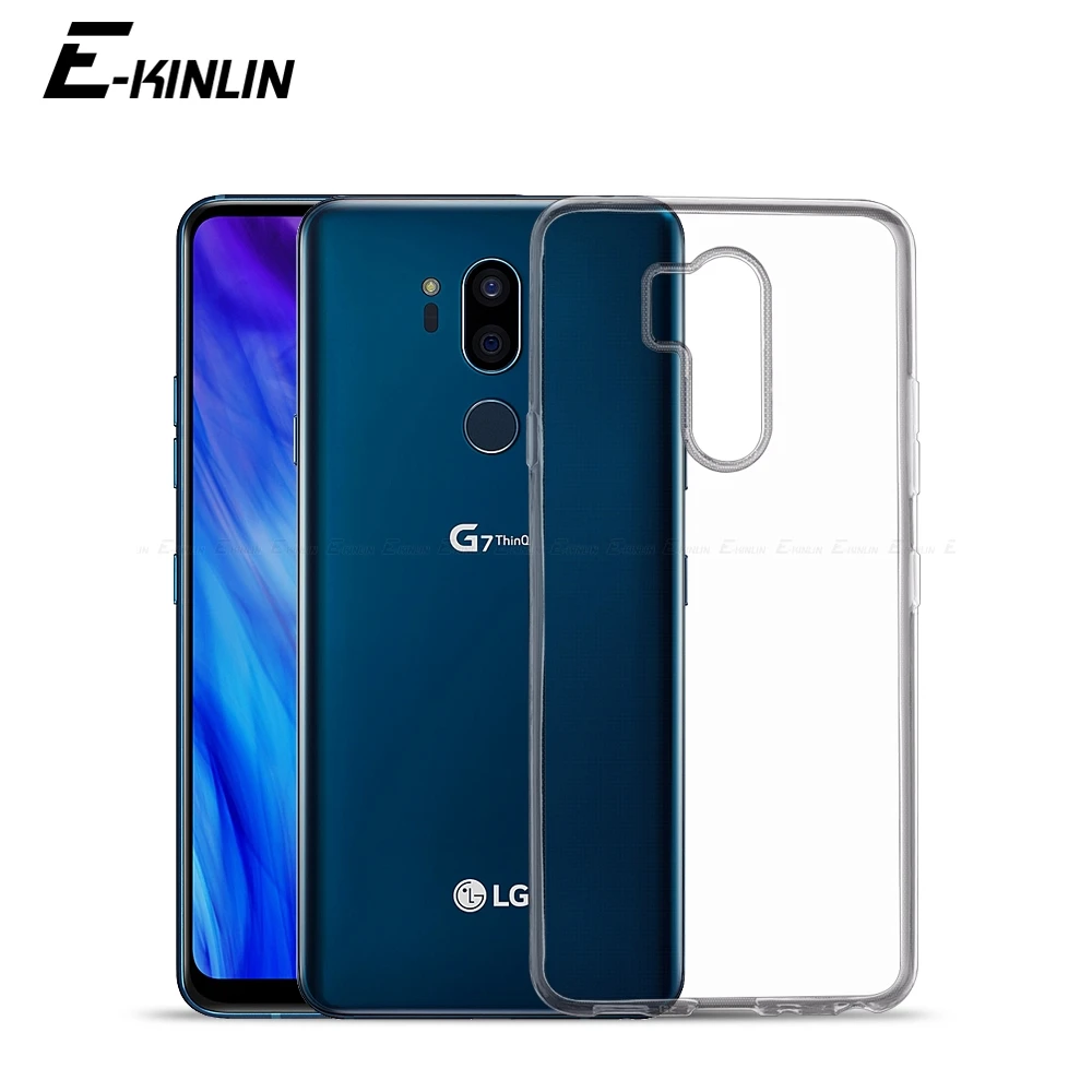 Ультратонкий прозрачный силиконовый чехол для телефона LG Velvet G8X G8S G7 G6 G5 V60 V50S V50 V40
