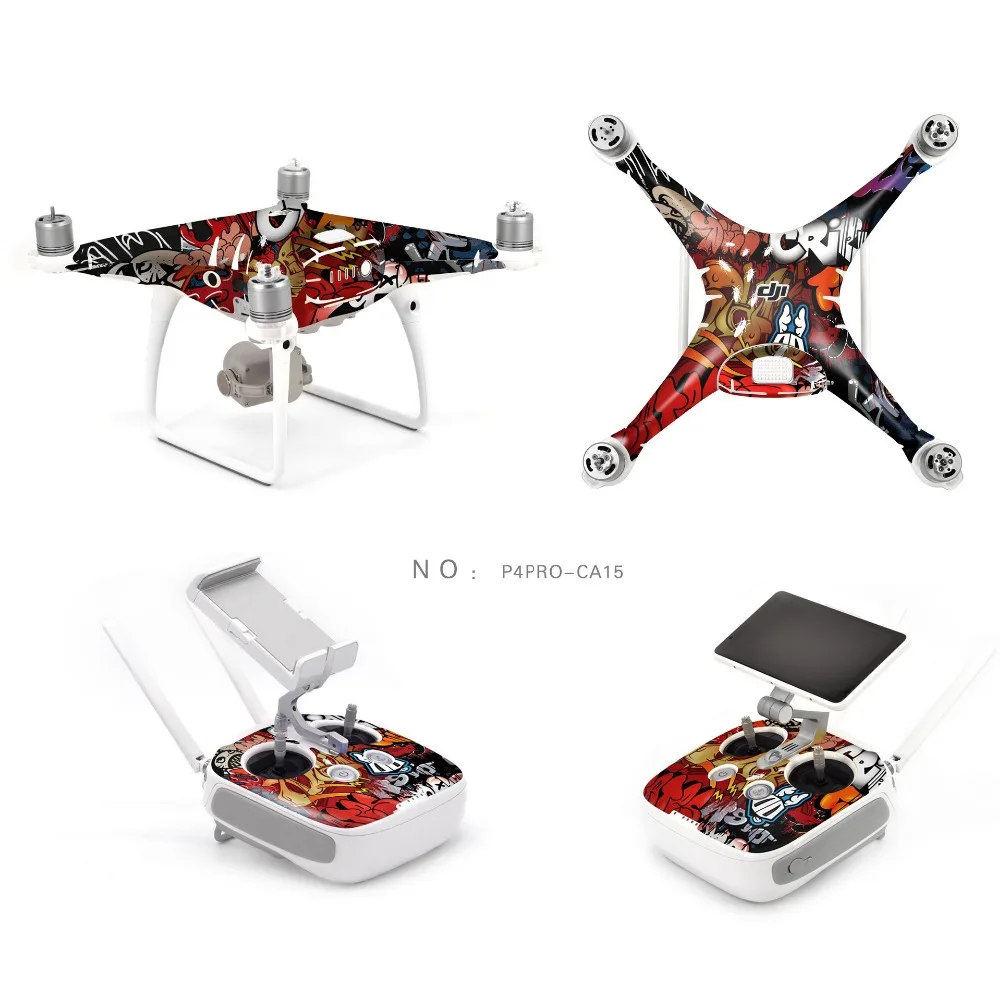 PGYTECH новые наклейки кожи наклейки для Phantom 4 PRO(тело+ RC) CA5/CA6/CA11/CA14/CA15