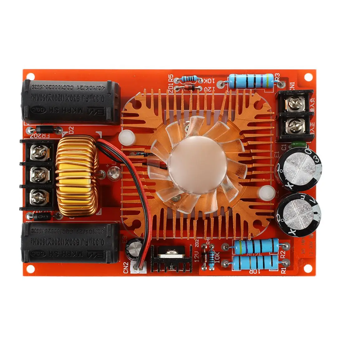 Лучшая цена ZVS Tesla катушка flyback драйвер/SGTC/генератор Маркса/Лестница Jacob 12-30 в DC
