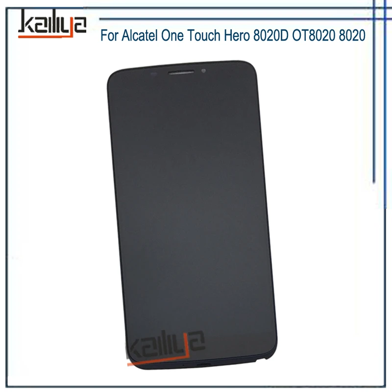 Для Alcatel One Touch Hero 8020D OT8020 8020 ЖК-дисплей + 6 0 "сенсорный экран дигитайзер сборка