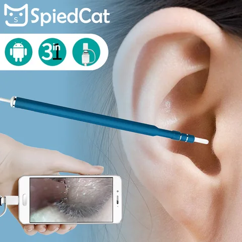Новейший HD инструмент для визуальной чистки ушей, мини-камера отоскоп ушной, медицинский USB-эндоскоп для чистки ушей для android