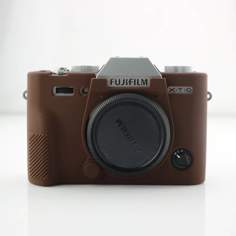 Высококачественный силиконовый чехол для камеры Fujifilm X T20 XT20 T10 XT10 4 цвета