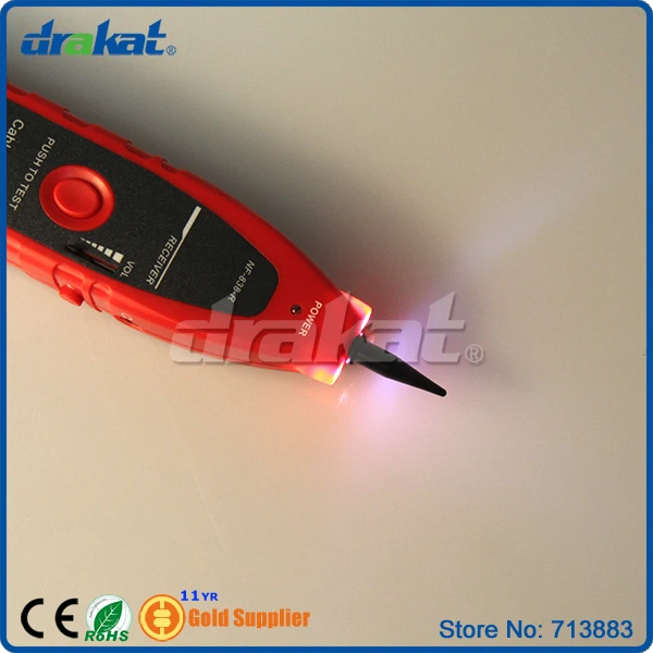 RJ45 RJ11 с байонетным коаксиальным разъемом USB Telecom инструмент для поиска