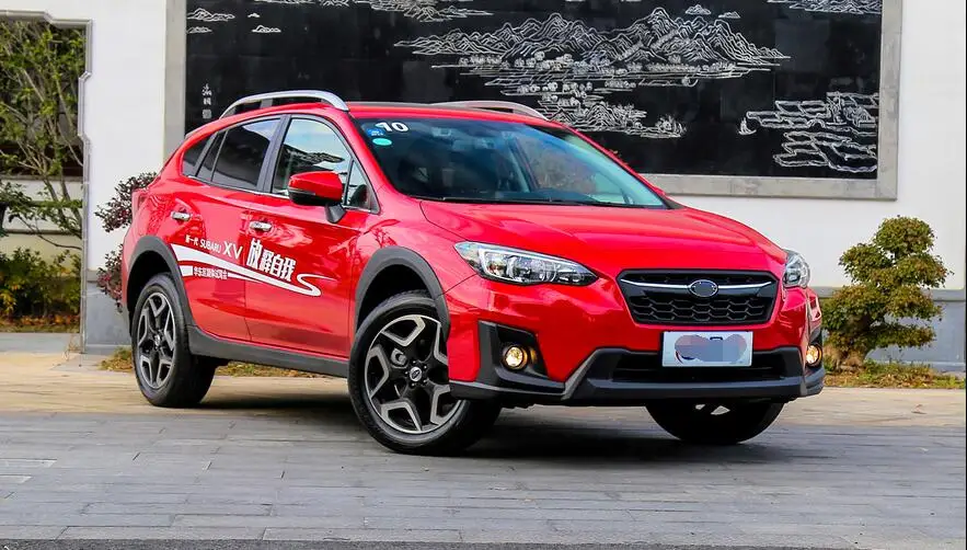 Для Subaru xv 2018 задняя Защитная панель из высококачественной нержавеющей стали |
