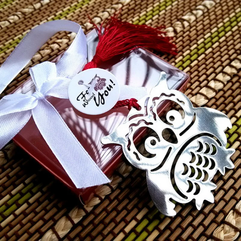 Birds With Tassels Metal Bookmark Stationery For Kids Gift