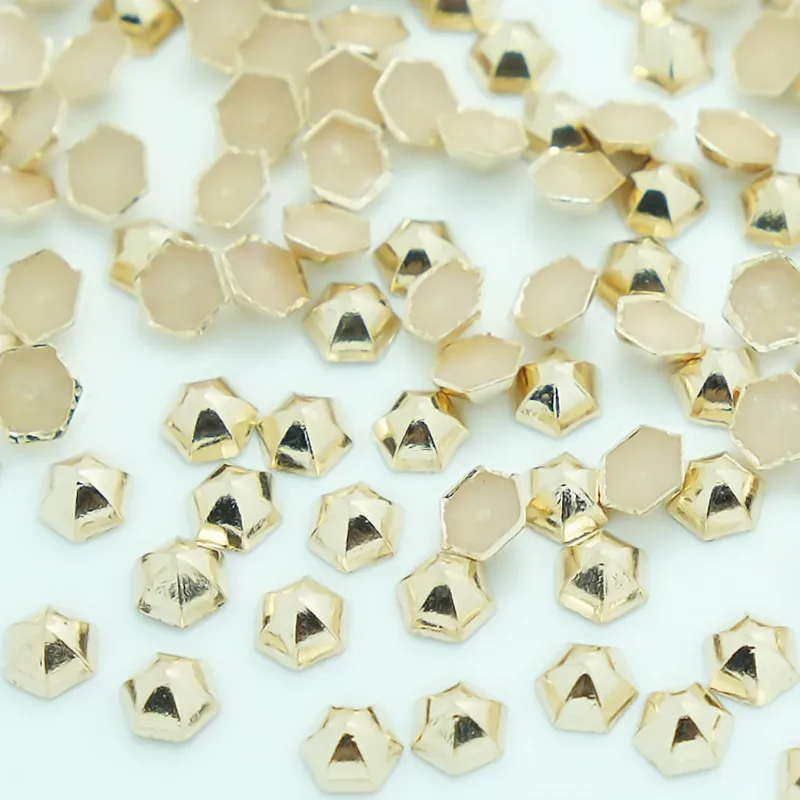 Пирамидальная заклепка шипы с горячей фиксацией 6 мм 8 10 панк-заклепка