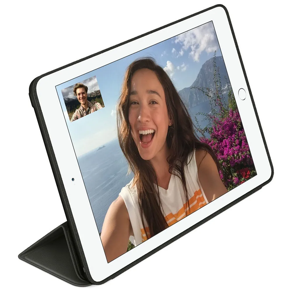 Ультратонкий официальный 1:1 из искусственной кожи чехол подставка для Apple iPad Air