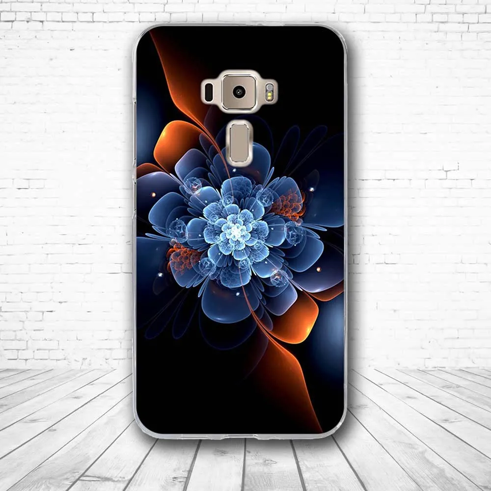For Asus ZenFone 3 ZE552KL 5.5&quot Pattern Silicone Soft Case 3D Print TPU Back Cover for ZE 552KL Couque |