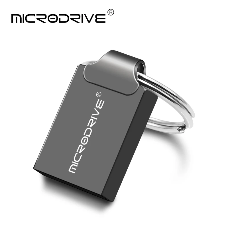 Черный Супер мини металлический usb флэш-накопитель cle usb 2,0 8 Гб 16 Гб Флешка usb 32 Гб 64 Гб 128 Гб карта памяти usb-флэш-накопитель - Цвет: Черный